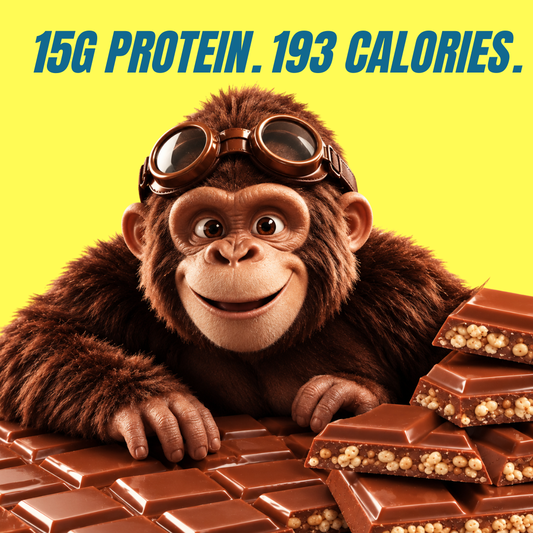 Milk Chocolate Chunky Monkey – 15g Protein Chocolate