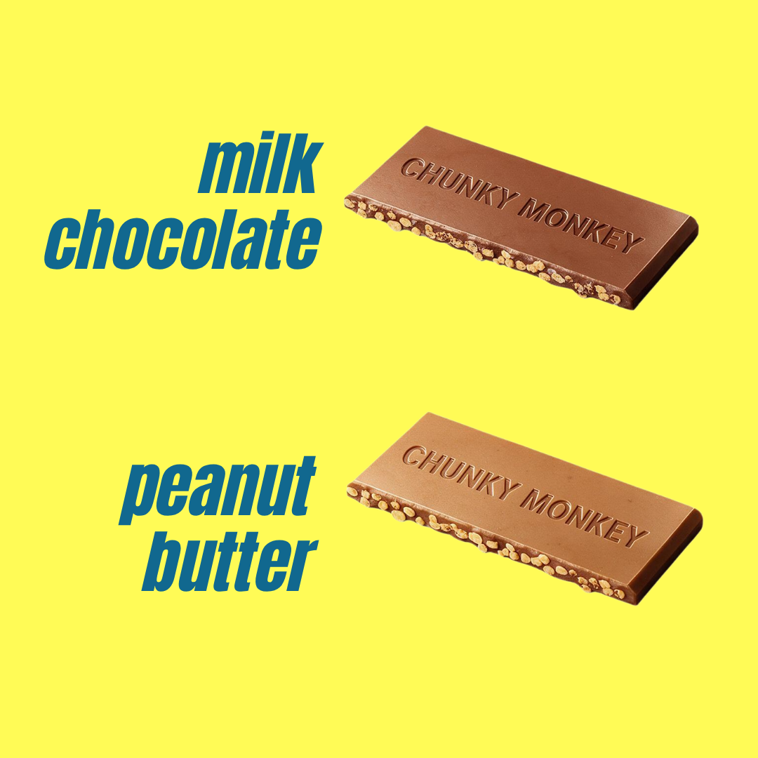 Milk Chocolate Chunky Monkey – 15g Protein Chocolate