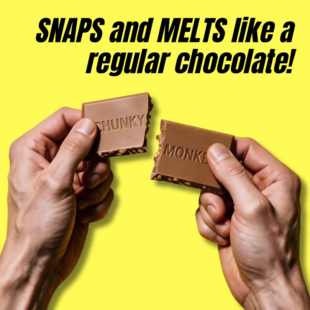 Milk Chocolate Chunky Monkey – 15g Protein Chocolate