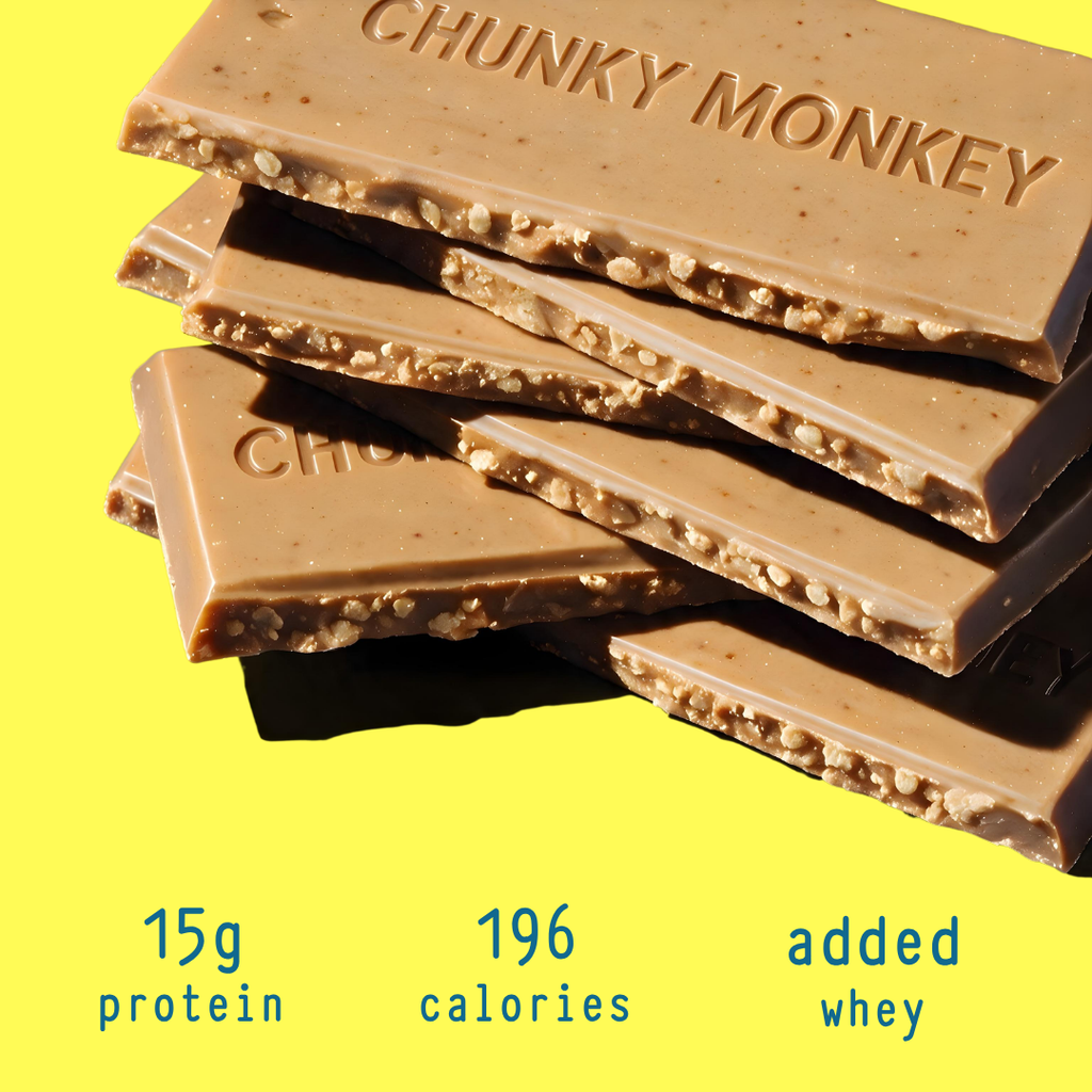Peanut Butter Chocolate Chunky Monkey – 15g Protein Chocolate
