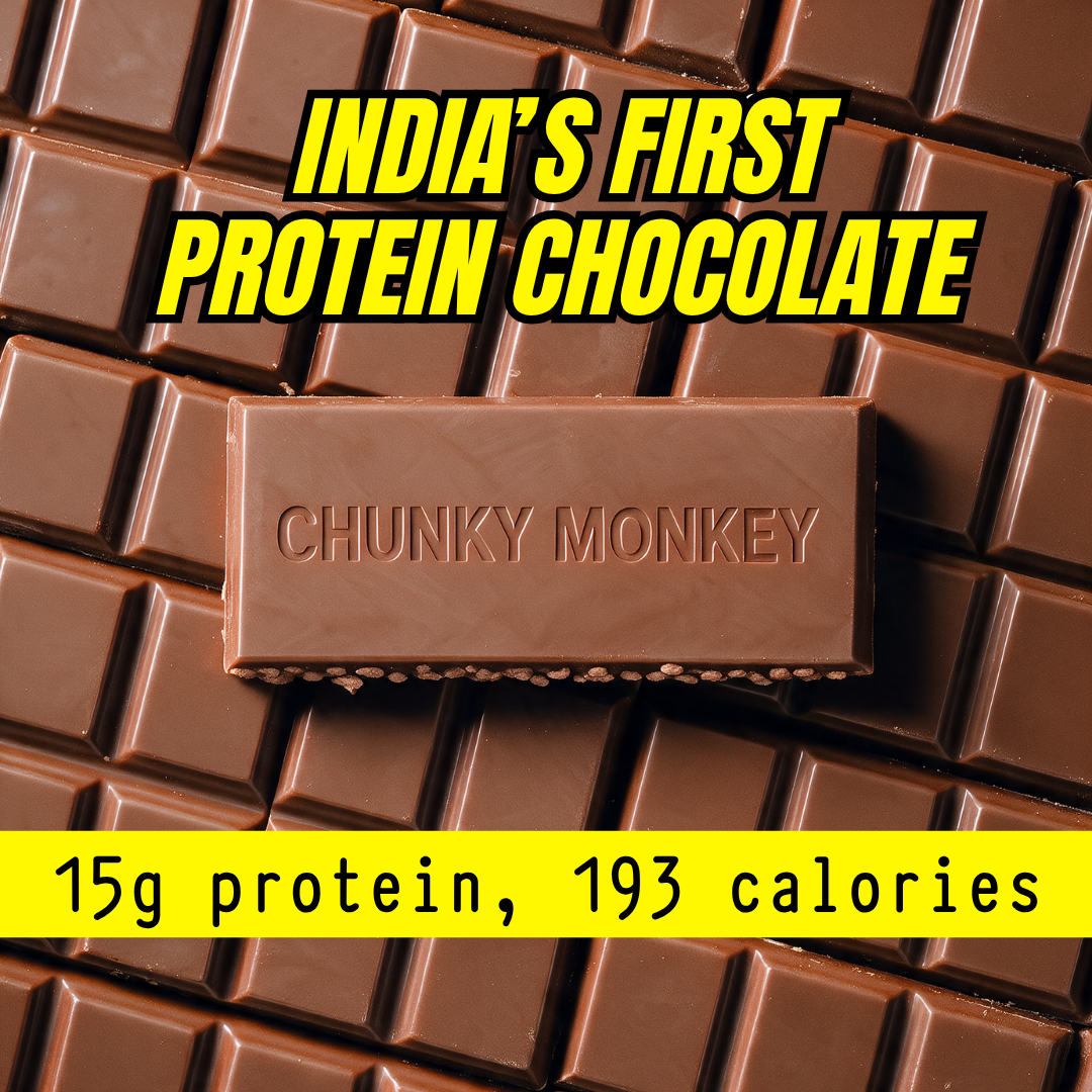 Milk Chocolate Chunky Monkey – 15g Protein Chocolate